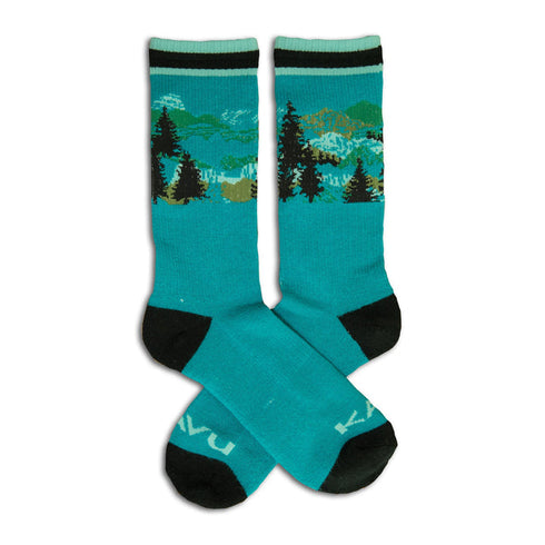 KAVU Moonwalk Socks 羊毛登山襪